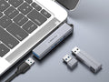 Techancy Hub USB-C a 3 Puertos USB 3.0 KT2907 – Compatible con Mac OS, Windows y Linux, Transferencia de Datos 5Gbps