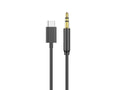 Techancy Cable de Audio AUX TL7329 – USB Tipo-C a 3.5mm, 1m, Para Audio Automotivo y Auriculares, Negro