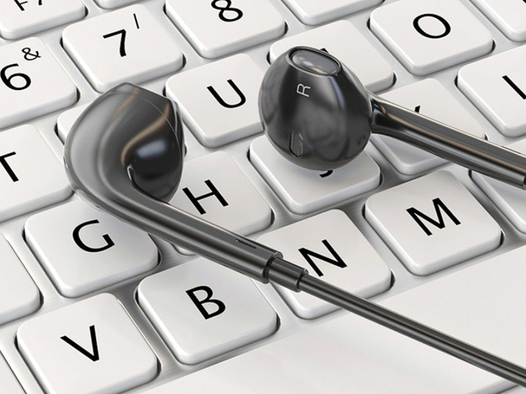 Techancy Audífonos Intrauriculares con Cable Negro TD8029 – 1.2m, Control de Volumen y Micrófono, Conector 3.5mm