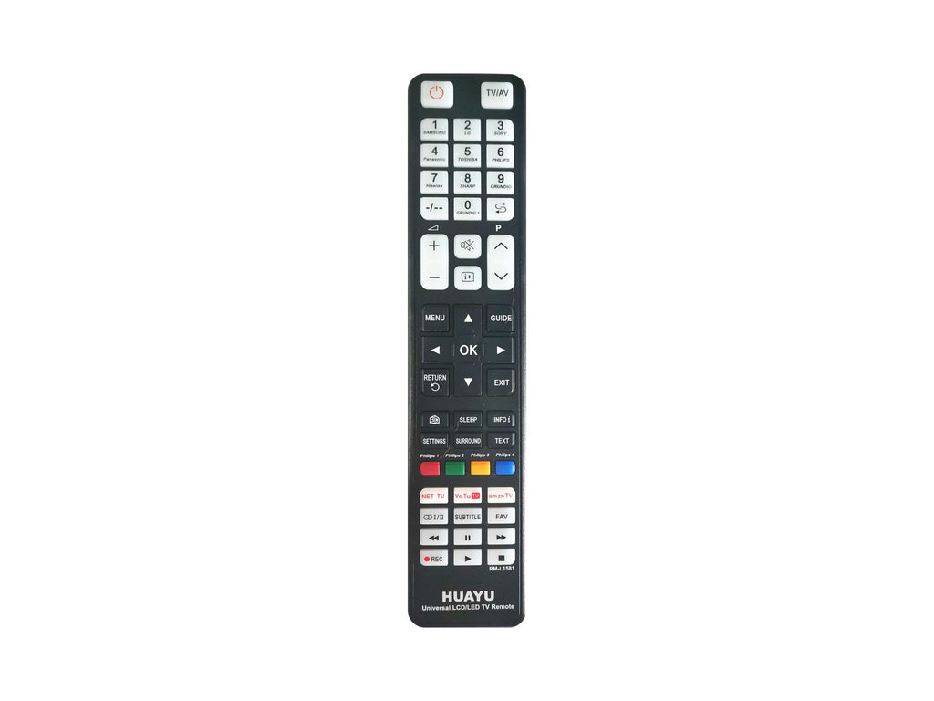 Control Remoto Universal para TV Techancy TU2411 – Compatible con Múltiples Marcas